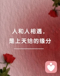 人与人都是互相需要
包括我特殊单🉐宝子们
你们也很可爱哦