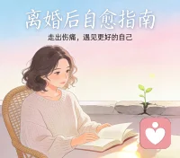 离婚后自愈：别为难自己，慢慢来就好
 
离婚从来不是人生的失败，只是一段不合适的关系走到了终点。
 
从心理学角度看，离婚带来的痛苦，不过是失去后的正常创伤反应，情绪崩溃、自我怀疑都是暂时的。真正的走出来，从来不是硬撑，而是做好这三步：
 
1. 允许自己难过，不压抑、不硬扛
悲伤、愤怒、委屈都很正常，不用逼自己立刻振作。想哭就哭，想倾诉就说，写日记、找咨询师都可以。允许脆弱，才是自愈的开始。
 
2. 别否定自己，离婚≠你不够好
别再陷入“我失败了”“我不值得被爱”的怪圈。离婚只是两个人不合适，和你的价值无关，不是你不够好，只是关系不匹配。
 
3. 从小事做起，把生活拉回正轨
按时吃饭睡觉、培养一个小爱好、出门运动、见见朋友，用简单的小事找回对生活的掌控感。同时和前任保持边界，不纠缠、不内耗，给自己留足成长的空间。
 
离婚不是结束，而是重新为自己而活的开始。愿你慢慢走出阴霾，活成更自在的样子。配图