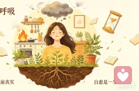 好好呼吸，好好觉察周遭烟火，
停止内耗的灾难联想，扎根眼前真实。
自愈是一生的修行，
稳住当下方寸，便不惧世事纷扰