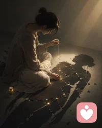 人怎么会突然变好，不过是自己慢慢缝补自己配图
