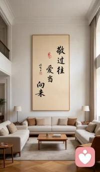 “敬过往”“爱当下”“向未来”配图