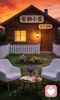 安栖小屋 · 资深陪伴
专注高端情绪滋养与深度倾听，用专业与阅历，给灵魂一处安稳栖息地。
懂你的不易，守你的心事，做你最安心的专属陪伴。
线下深耕心理咨询与情感陪伴多年，只做有温度、有深度、有质感的走心服务配图
