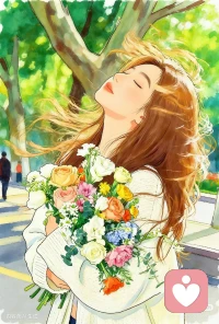 你无需与他人比较，每个人都有自己的节奏和独特色彩，就像花园里的花朵，有的早开，有的晚绽，但都在按照自己的方式绚烂地活着。配图