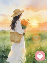 做一个积极向上的人，读温柔的句子，见阳光的人，眼里全是温柔和笑意。配图