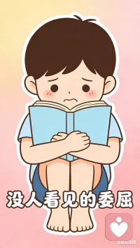 当妈后才懂，孩子说“不想上学”，从来都不是懒。
他躲的不是书本，是一次次考砸后的自我否定，是你眼里藏不住的失望，是在学校里没人说的委屈。
 你越逼他坐回书桌，他越想把自己藏起来。
厌学，是他最后一道保护壳啊。
 别只盯着分数了，先抱抱他，听听他心里的苦。
把心里的结解开，他才会心甘情愿，重新往前走。配图