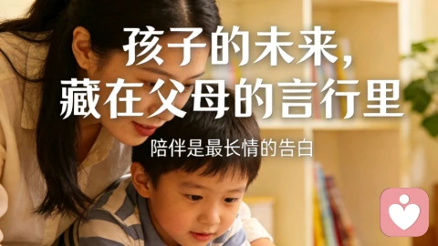 最好的教育，藏在父母的用心与陪伴里