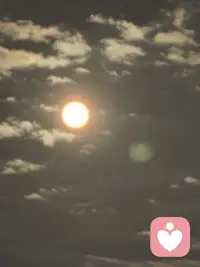 今晚的月亮好美🤩配图