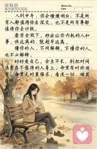 人到中年，好好爱自己