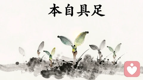 你本自具足：不必向外求，自能滋养自己