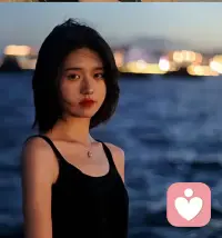 我在这里，只听你说。配图