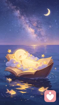 夜幕轻轻裹住城市所有喧嚣，紧绷一整天的心慢慢松下来。不必强迫自己立刻入眠，试着慢慢调匀呼吸。白日的烦恼、心底的思虑全都暂且搁浅。晚风携着细碎温柔奔赴你，星光静静落在窗边陪着你。卸下所有疲惫与不安，任由思绪慢慢飘散，放平身心，在柔软夜色里，慢慢奔赴一场安稳甜美的好梦。