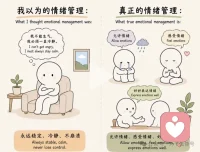 真正的情绪管理是，看见情绪，允许情绪，感受情绪，好好表达自己的情绪。