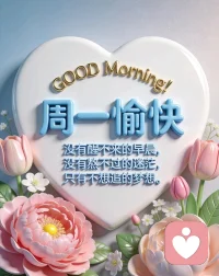 新的一天开始啦，我一直都在，愿意听你说所有的情绪。配图