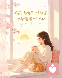 早安，请给自己一点温柔，也给情绪一个出口。配图