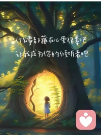 夜幕降临了，那些被藏在心里某个角落里面的坏情绪该被释放啦，我在这里等着你哟