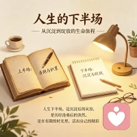 如果说人生的上半场是劳碌、奔波、积累，
而人生的下半场就该归于沉淀与绽放。

但有时候年龄真的是一道坎，
很多时候能清晰地体会到，
心有余而力不足。

好想停下来，
欣赏一下身边的风景，
可生活每天都在变化，
让我没有喘息的机会！