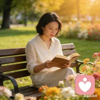 1. 不必急着和生活对抗，允许自己慢一点、累一点、普通一点。你已经很努力了，先好好拥抱自己。配图