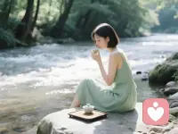 人这一生都在渡，渡人，渡心，渡自己。不同年纪不同取舍，过好每个阶段的自己，一眼看开便是幸福，一念放下便是万般自在。配图