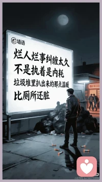 心理减压秘籍:告别精神内耗,找回生活活力!
中年的你，是否常感到心力交瘁？
 
别人的一句话，反复咀嚼；过去的一件事，耿耿于怀。
 
但请记住，所有的焦虑，都源于对自己过度的审判。
 
作为一名资深的心理师，我想分享给你：
 
真正的强大，不在于从不迷茫，而在于看清生活的真相后，选择与自己和解。
 
今日的疗愈小练习：
 
睡前花一分钟，自问：“此时此刻，我真的需要担心这件事吗？”
 
将注意力收回至当下，呼吸之间，即是力量。配图