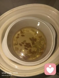 今天又炖了元气四宝茶，睡觉香香的配图