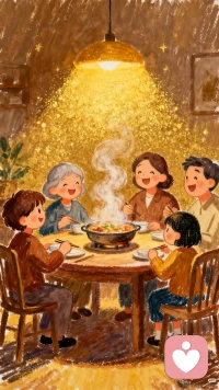 家人间少一点计较，多一点理解，心就近了，午安好心情！配图