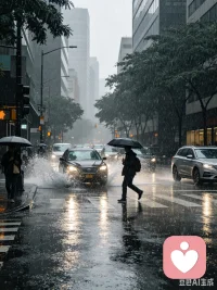 中午大雨场大雨，洗净世间浮躁🌧️
作为情绪倾听师，更懂雨天的温柔
接纳所有情绪，抚平所有疲惫
雨落心安，万事温柔，岁岁无忧
倾听时‖情绪树洞‖暖心陪伴‖