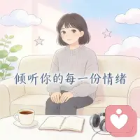 倾听你的每一份情绪，抚平你受伤的心灵配图