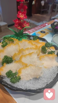 金耳刺身美味哦！配图