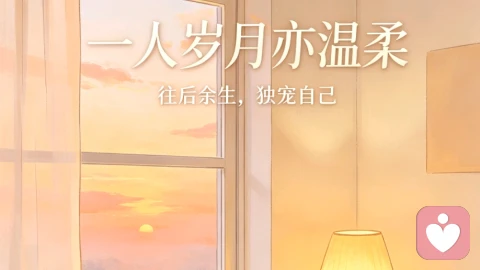 半生烟火独从容，一人岁月亦温柔