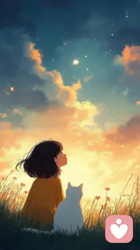 人这一辈子，遇见、心动、走散都很正常。
不用揪着过去不放，也别太为难自己。
好好吃饭，好好睡觉，慢慢往前走，总会有温柔和好运奔你而来。配图