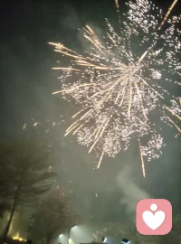 灿烂烟花为你开。人生总会拥有你的独一无二配图