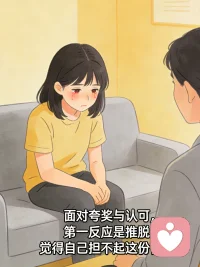 你是否常常陷入这样的内耗：
得到偏爱时，总觉得自己不配；
抓住机会时，反复怀疑自己不够好；
拥有幸福时，不敢坦然享受，总怕转瞬即逝；
面对夸奖与认可，第一反应是推脱，觉得自己担不起这份肯定。
 
我们总在拼命努力，却忘了停下来问问自己：
为什么明明已经足够优秀，却始终不肯认可自己的价值？
为什么习惯把最好的留给别人，却对自己百般苛刻？
为什么明明值得被爱、被善待、被成全，却始终活在“我不配”的枷锁里？
 
这不是你的错，只是你弄丢了属于自己的配得感。
 
配得感，是心底最笃定的自我认可，
是相信自己值得拥有世间所有美好：
值得被温柔以待，值得拥有顺遂的生活，
值得抓住每一个属于自己的机会，
值得坦然接受爱与善意，值得活成自己喜欢的模样。
 
作为专注配得感重建的心理倾听师，
我不会讲空洞的大道理，也不会给你生硬的评判，
我只是你最安心的倾听者，陪你慢慢剥开内心的枷锁。
 
我会耐心倾听你藏在心底的自卑、焦虑与自我怀疑，
陪你梳理那些让你否定自己的过往与执念，
帮你看见自己的闪光点，接纳自己的不完美，
一点点打破“我不配”的思维牢笼，
重新建立对自我价值的笃定认知。
 
你生来就值得，无需向任何人证明，
不必因为过往的遗憾否定现在的自己，
不必因为别人的眼光贬低自身的价值，
你足够好，你配得上一切温柔与星光，
配得上稳稳的幸福，配得上毫无保留的爱。
 
在这里，放下所有的自我苛责与不安，
我会陪着你，慢慢找回丢失的配得感，
学会坦然接纳自己，勇敢拥抱属于你的美好，
让每一份温柔与幸运，都能心安理得地落在你身上。
 
从此，不自卑、不内耗、不将就，
笃定地相信：我值得，我本就值得。