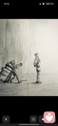 放过自己。配图