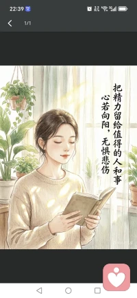 余生很贵，把精力留给值得的人和事，我们一起向阳而生！