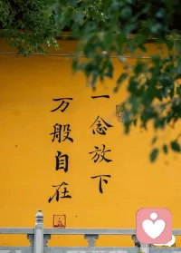 一念放下万般自在配图