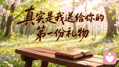 真实，是我送给你的第一份礼物