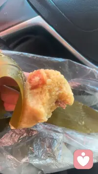 客户送的爱心粽子配图