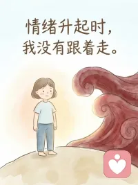 真正的觉察   并不是“做得更好”
而是意识开始看见自己在运作
它终止的是“认同”
愤怒来了  焦虑出现  羞愧在身体里扩散
如果没有觉察  它们会自动接管方向盘
你会跟着走  跟着反应  跟着后悔
但当意识能看到这一切正在发生——自动模式被打断
从“我就是这样”变成“哦，这是一个模式”
当模式被看见，它就不再那么牢固
       
很多人追求平静
但平静不是目标  清醒才是
清醒意味着：
念头很多   但不被卷走
情绪波动   但不被吞没
反应出现   但可以暂停
你不需要完美   你只需要看见配图