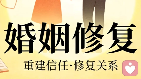 婚烟修复：用心修补裂痕，才能让婚姻重归于好！