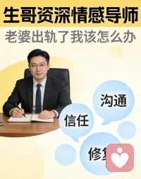 当婚姻里出现背叛，当曾经相濡以沫的老婆选择了出轨，那份突如其来的打击，足以击碎一个男人所有的骄傲与温柔；很多人会问，遭遇这样的伤害，还会爱着她吗？答案从来都不是简单的爱或不爱，而是爱与恨交织、理智与情感拉扯的无尽煎熬。配图