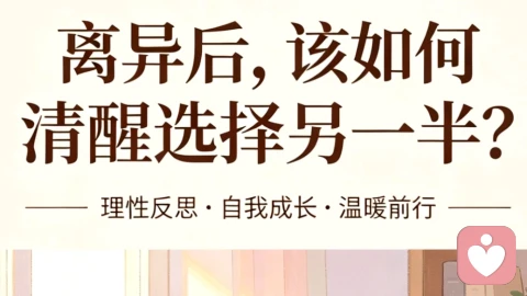 离异后，该如何清醒选择另一半？