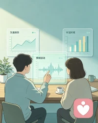 感情分析的核心思路，是不被情绪和执念牵着走，而是客观看待两个人的相处模式、沟通状态、付出是否对等。先看对方的行为，而不是只听他的话，再看这段关系带给你的是成长还是内耗，是安心还是焦虑，同时也要看清自己在感情里的需求，是缺陪伴、缺认可，还是真的合适，不美化缺点，不自我说服，不赌对方会改变，而是基于现实判断这段关系是否健康、有没有未来，理性看待得失，做出对自己更负责的选择。配图