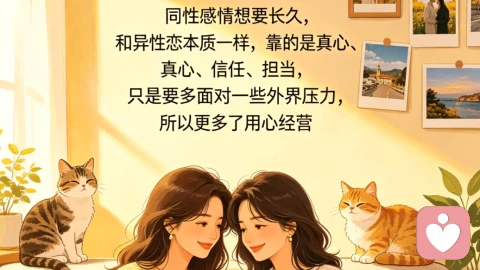 女同性恋情感相处之道：以真心相守，以温柔同行