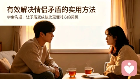 有效解决情侣矛盾的实用方法