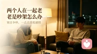 两个人在一起老是吵架怎么办？