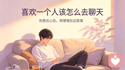 喜欢一个人该怎么去聊天(深度完整版)