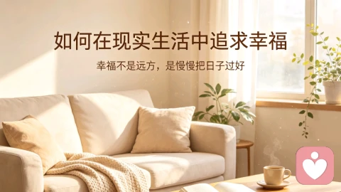 如何在现实生活中追求幸福?
