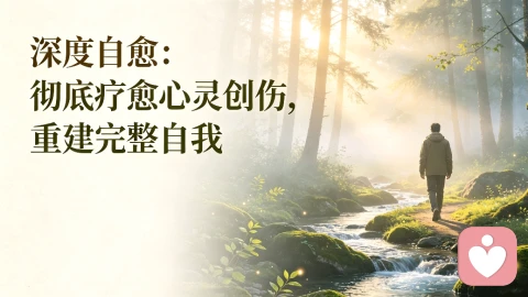 深度自愈:彻底疗愈心灵创伤,重建完整自我