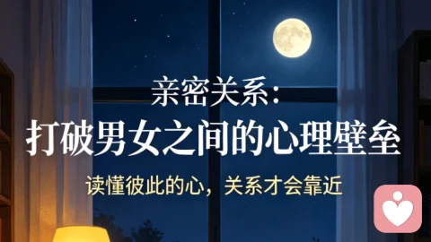 亲密关系：打破男女之间的心理壁垒