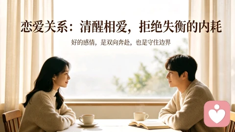 恋爱关系：清醒相爱，拒绝失衡的内耗